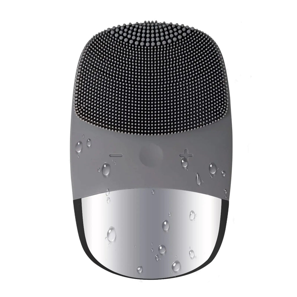 HUE Facial Cleansing Brush 3-in-1 Silicone Face Scrubber