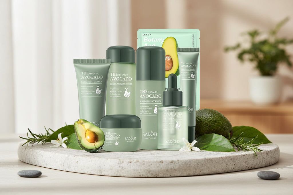 Avocado Skin Care Set