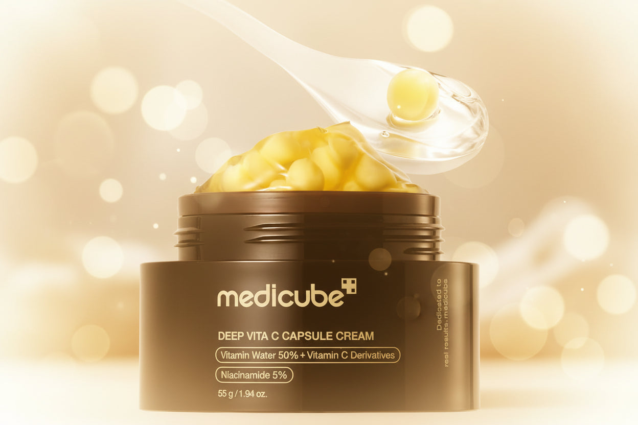 Medicube Deep Vitamin C Golden Capsule Face Moisturizer