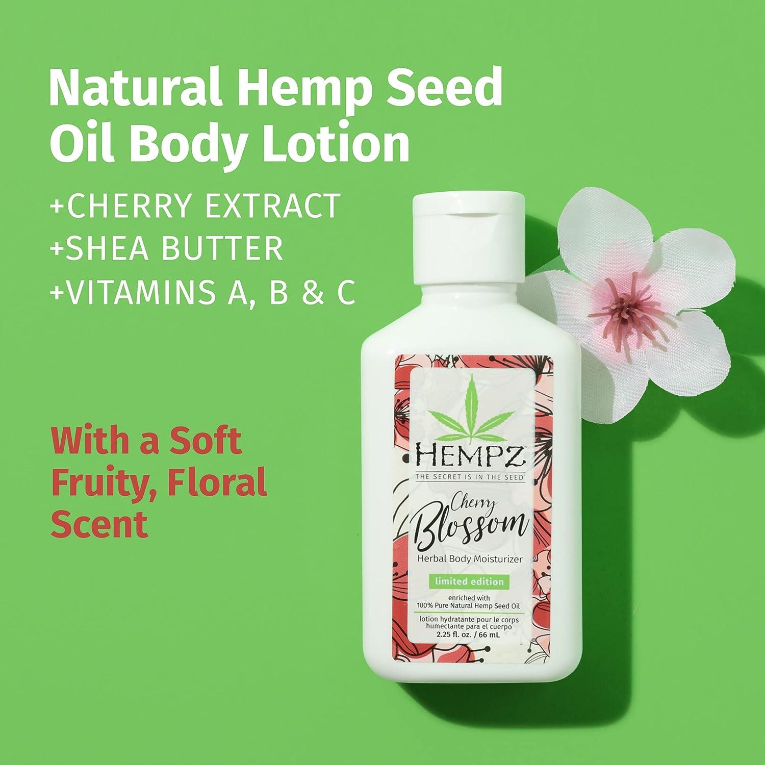 Hempz Body Lotion - Cherry Blossom Limited Edition