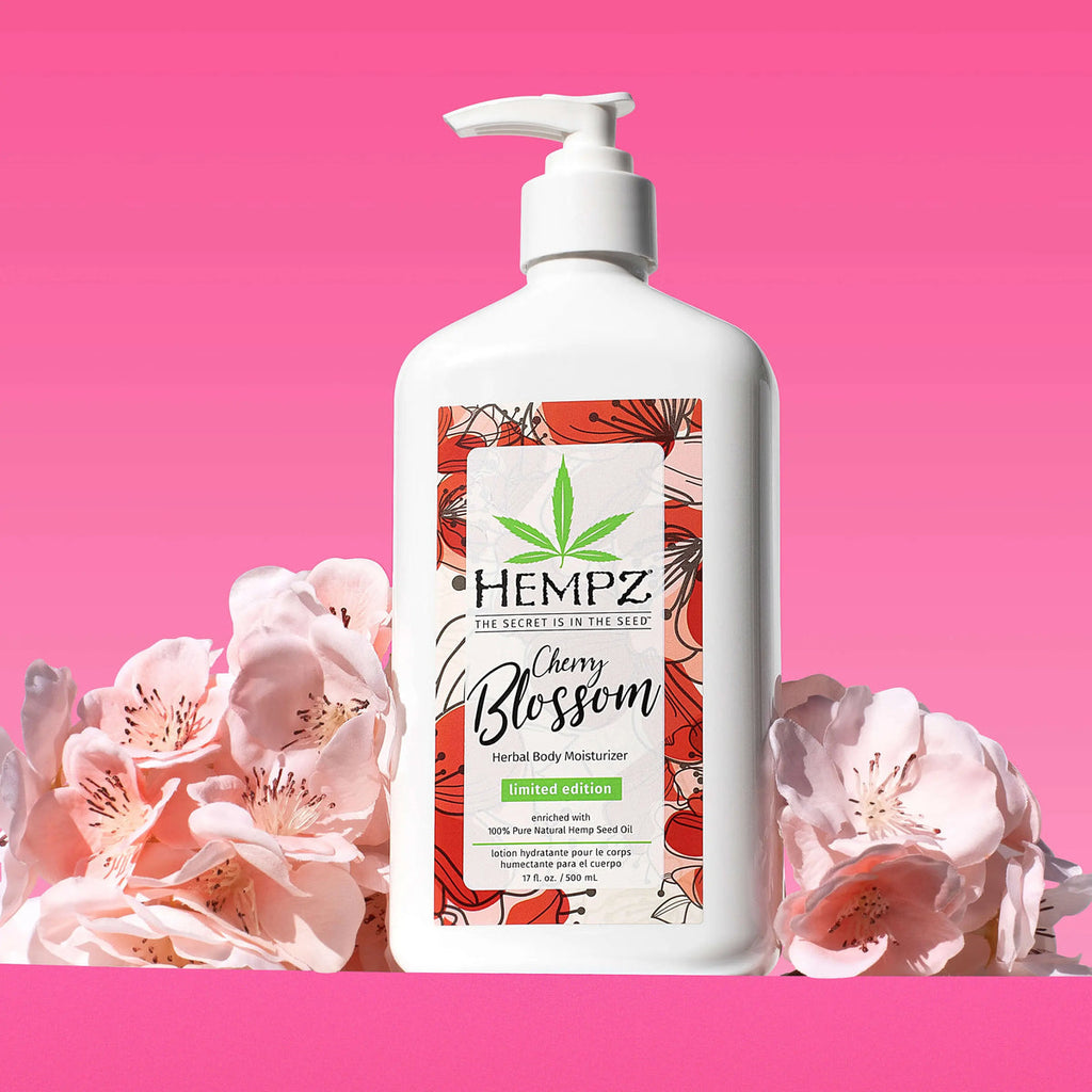 Hempz Body Lotion - Cherry Blossom Limited Edition