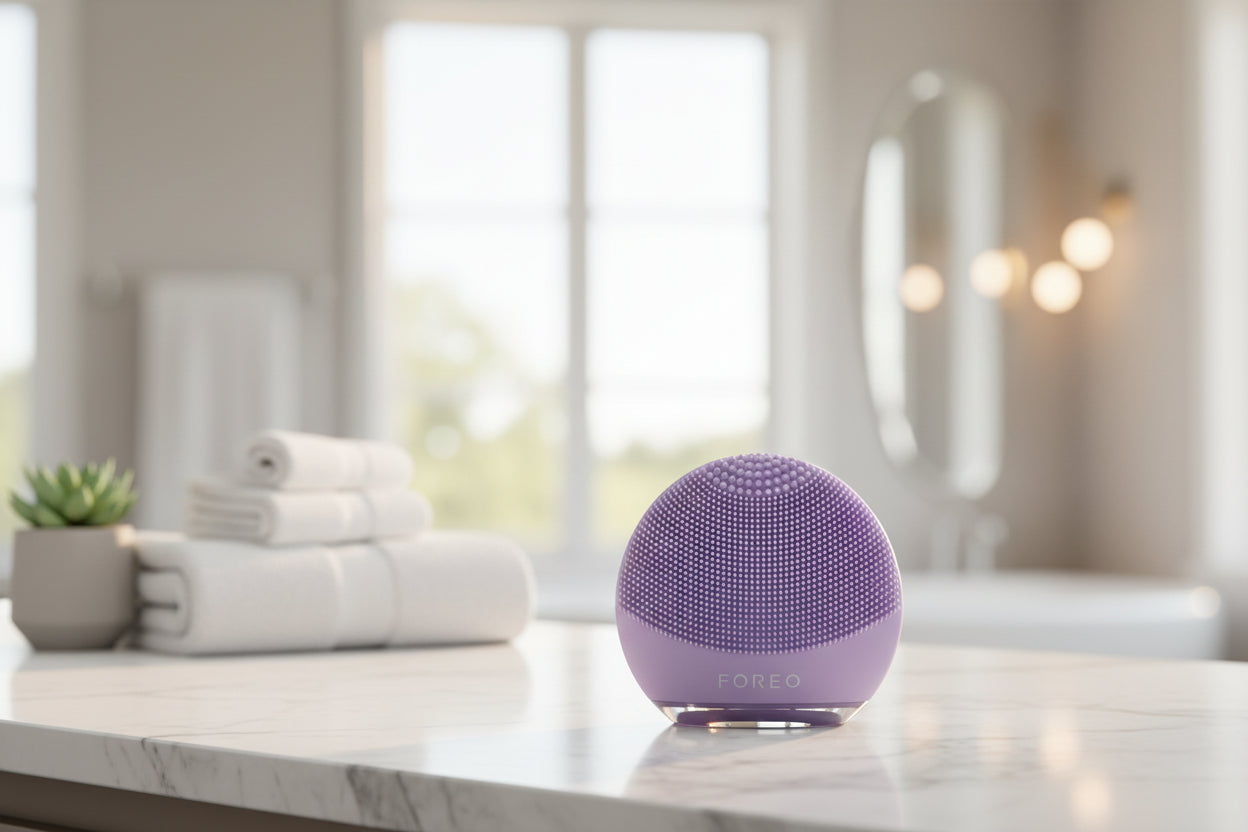 FOREO LUNA 4 go Face Cleansing Brush & Firming Face Massager