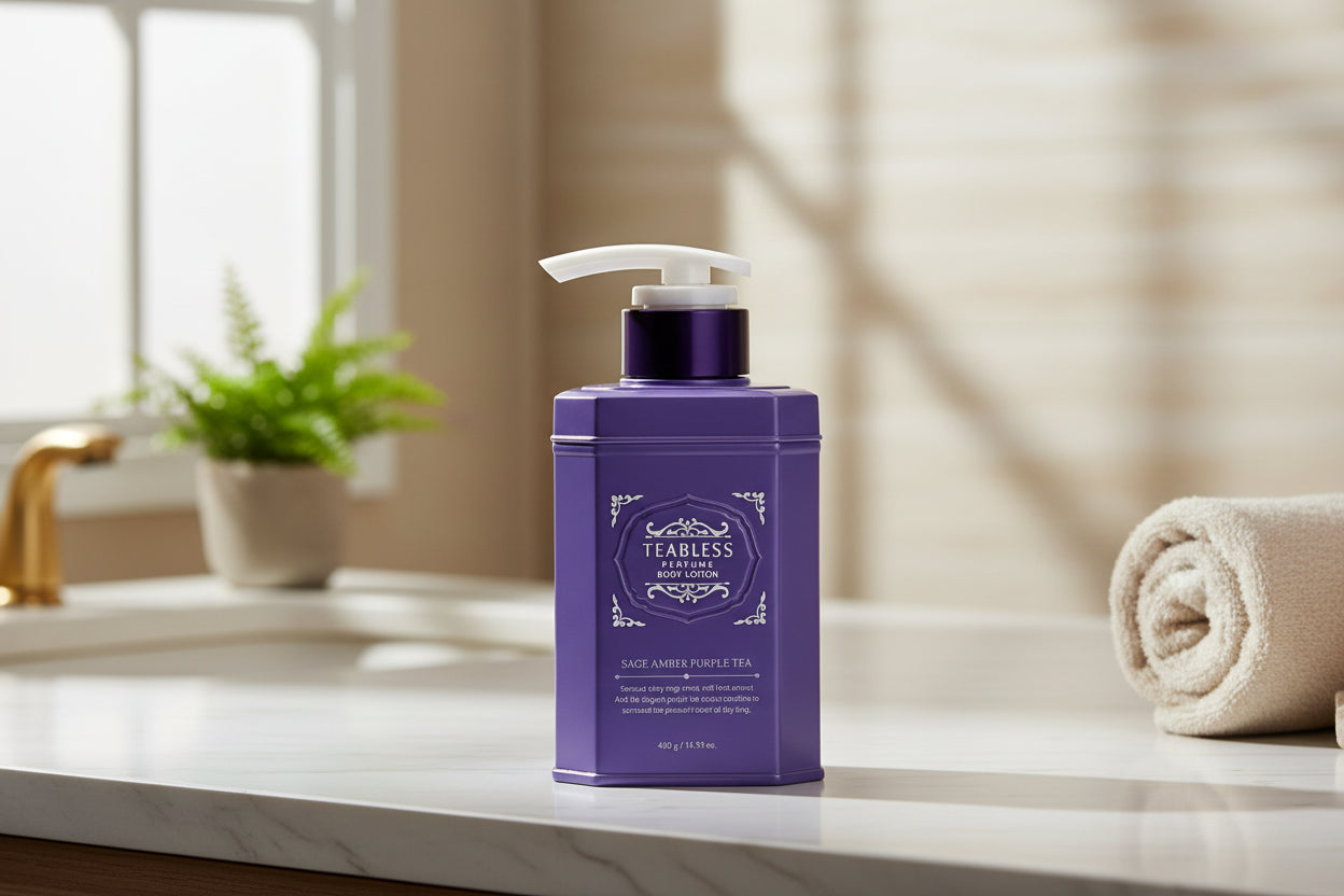 TEABLESS Sage Amber Purple Tea Perfumed Body Lotion