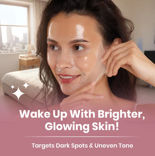 2 Pcs Collagen Night Wrapping Mask Hydrating Moisturizing Firming Sleeping Applicator Tear Mask.