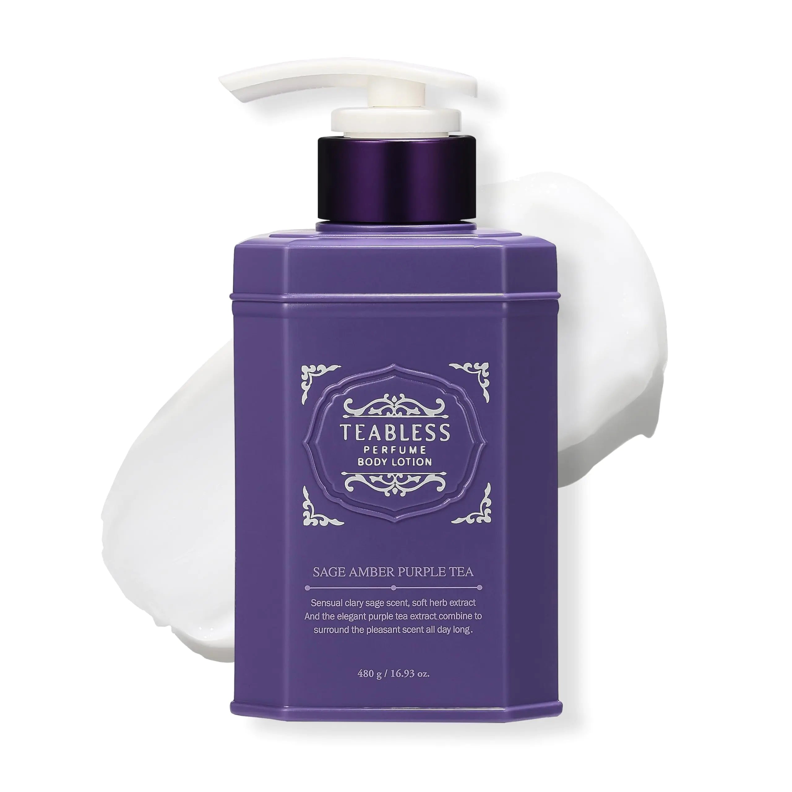 TEABLESS Sage Amber Purple Tea Perfumed Body Lotion