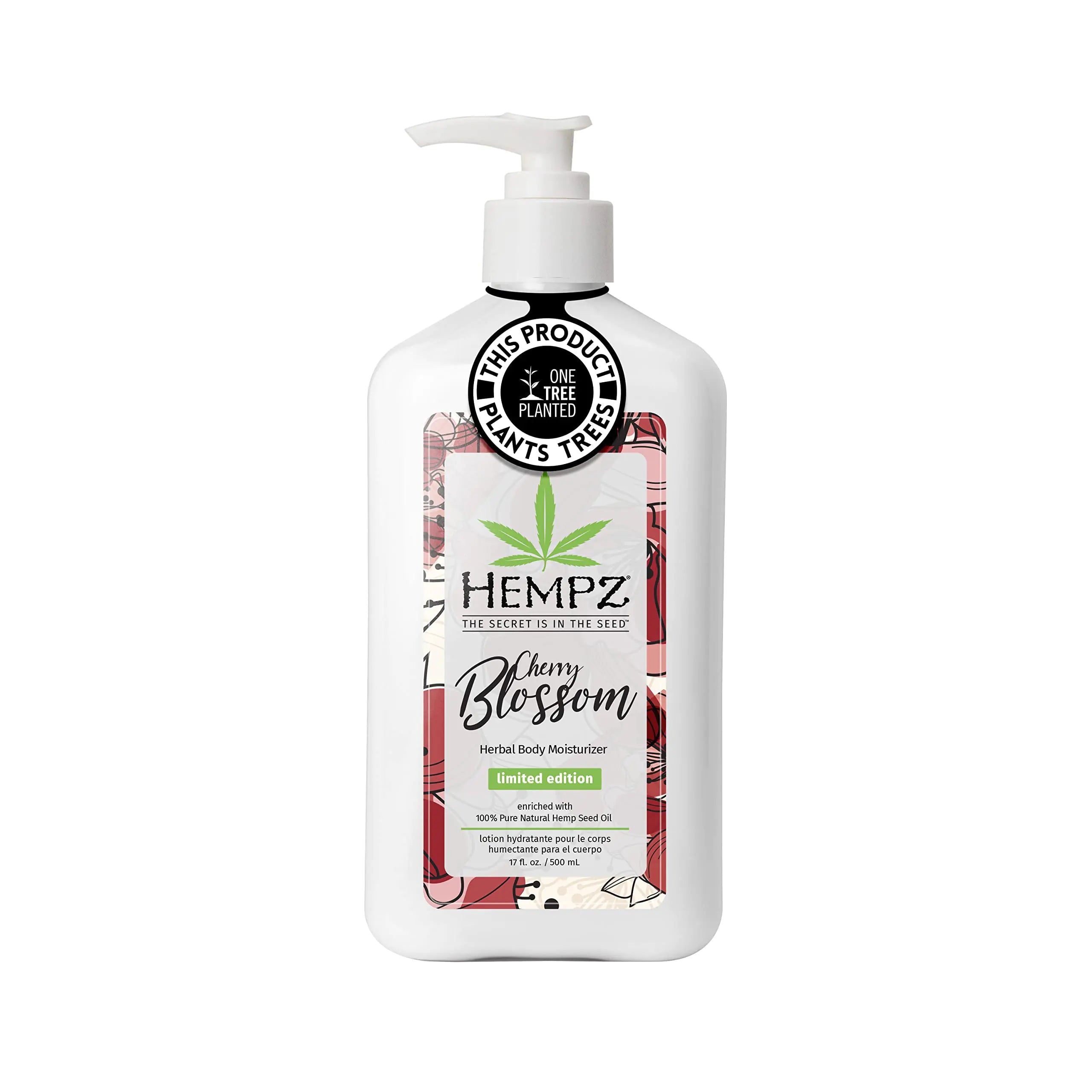 Hempz Body Lotion - Cherry Blossom Limited Edition
